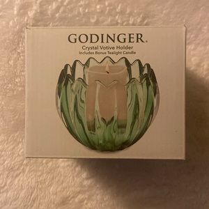 New in packaging Crystal Votive Holder